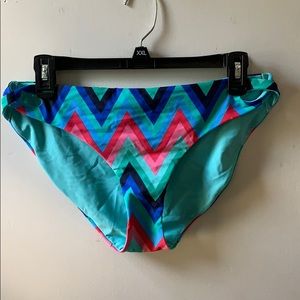 Patterned AERIE Bikini Bottom